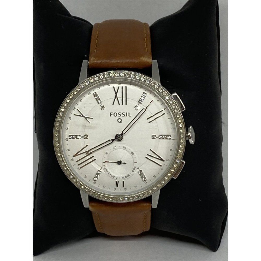 Fossil FTW1105 Women's Brown Leather Analog White